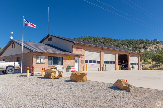 Central Fire Station supports wildfire response and EMS locally.