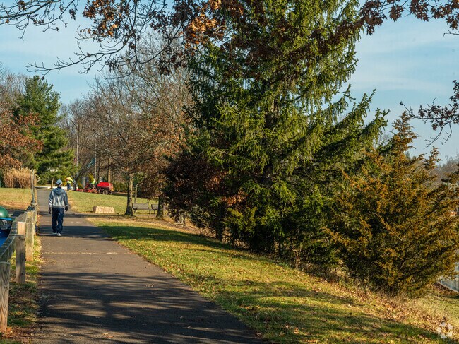 Residents can enjoy the walking trails around the parks in Hillsborough and Montgomery.