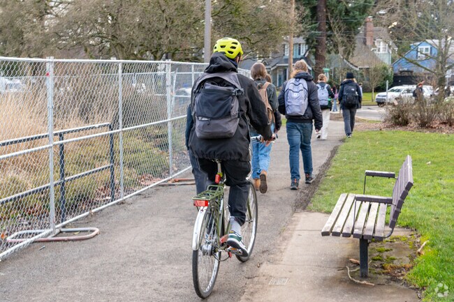 Take your bike for a ride through Cascade park.