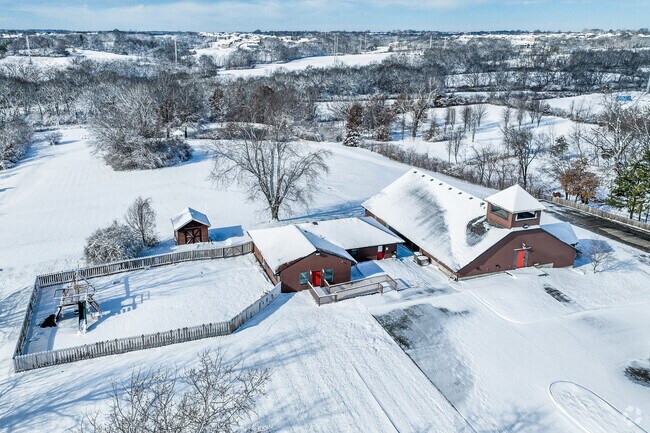 The Hearth Room has a creative classroom environment.