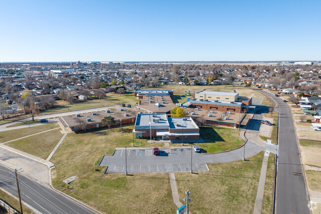Many students have the option of walking to Hillcrest Elementary School.