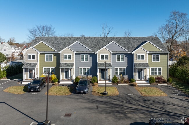 Colorful Condos are a popular home style in Whittenton.