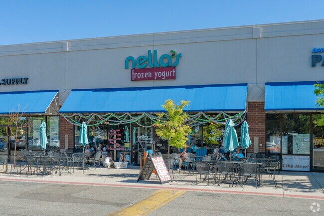Nella's Frozen Yogurt in Leawood, Littleton, CO is a great way to cool off.