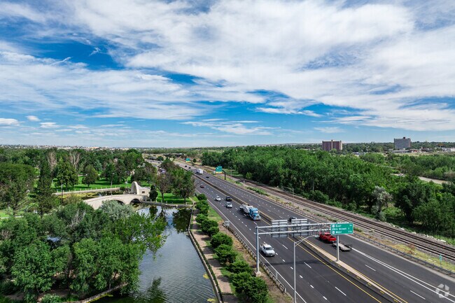 Northside residents have direct access to I-25 which runs all the way to Denver and beyond.