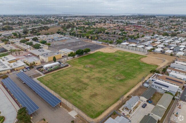 Southwest Middle School is located in West Otay Mesa, a suburb of San Diego