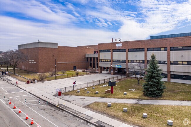 South Division High School near the Muskego Way neighborhood.
