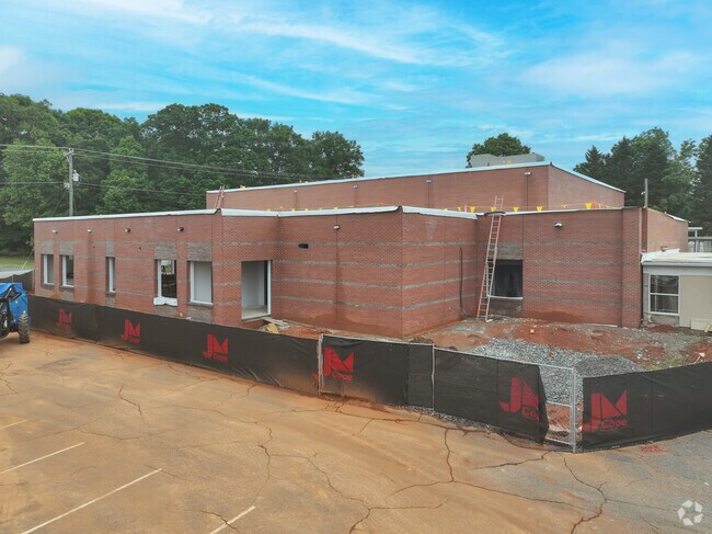 Construction is still ongoing at Sugar Loaf Elementary.