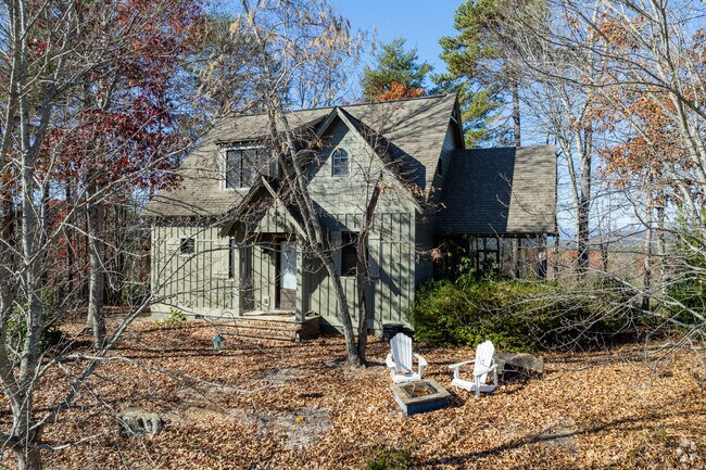 Many Shady Grove homes back to dense forests and rolling hills.