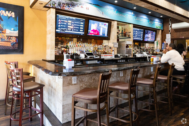 The Havana Café serves top shelf drinks and classic Cuban dishes.