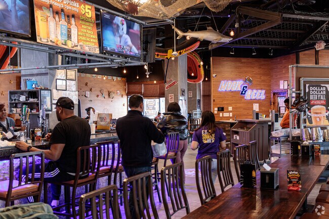 Hook & Reel Cajun Seafood & Bar serves flavorful seafood boils in Glenarden.