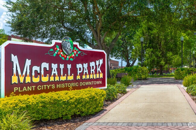 While strolling downtown stop by McCall Park to enjoy the fresh air.