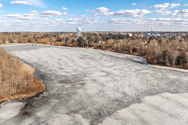 Grand Rapids is located on the shores of the Mississippi River.