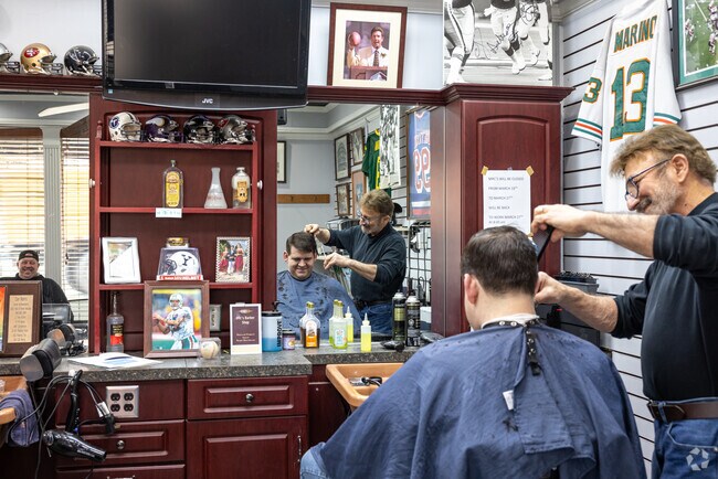 Mr C's Barber Shop in Bernardsville is the area's old school style spot for a trim and shape up.