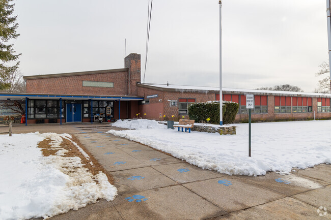 Alternate view of Lippitt Elementary School in Warwick, Rhode Island.