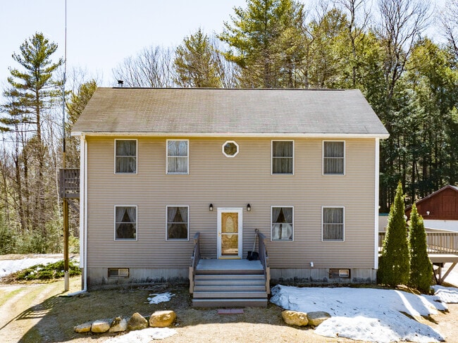 Modern colonial houses provide ample square footage in New Gloucester.