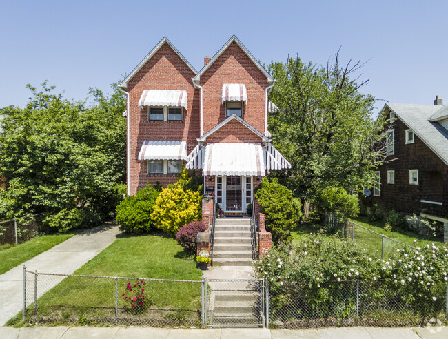 Classic brick homes can be found in Lauraville.