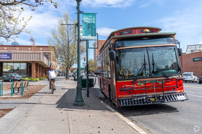 Valley Transit provides buses for Walla Walla and College Place.