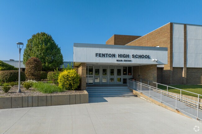 Fenton High School in Fenton Township provides strong academics alongside competitive sports.