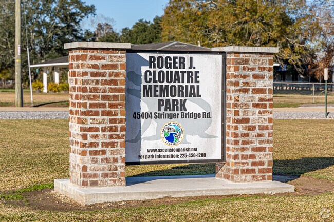 Roger J. Clouatre Memorial Park has a lot to offer to nearby residents.