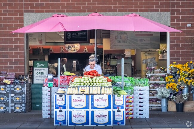 Bay View locals have easy access to Haggen in Mount Vernon for their groceries.