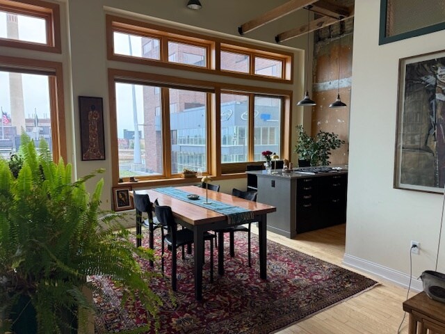 formal dining area