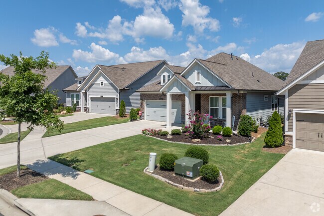 Nearly built ranch homes can be found throughout Sterling on the Lake.