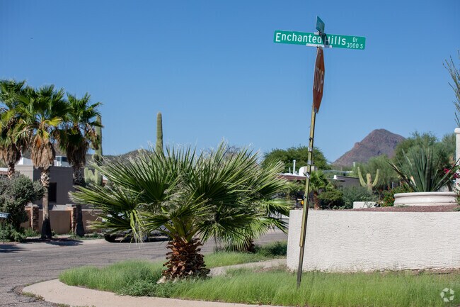 Enchanted Hills is a small community on the west side of Tucson.