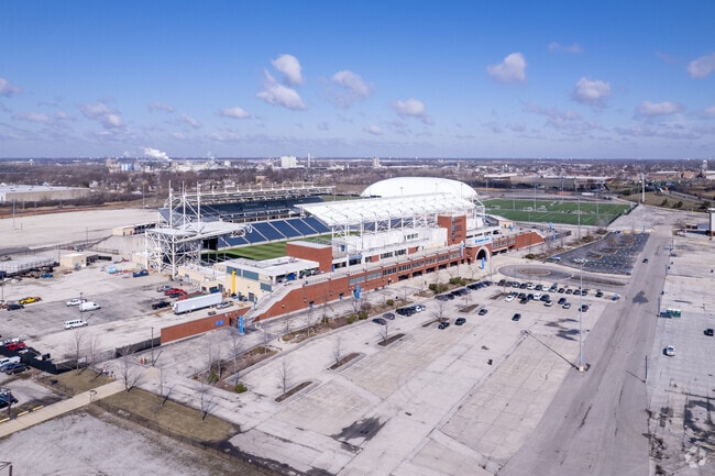 SeatGeek Stadium Soccer Field is home of Chicago Red Stars in Bridgeview.