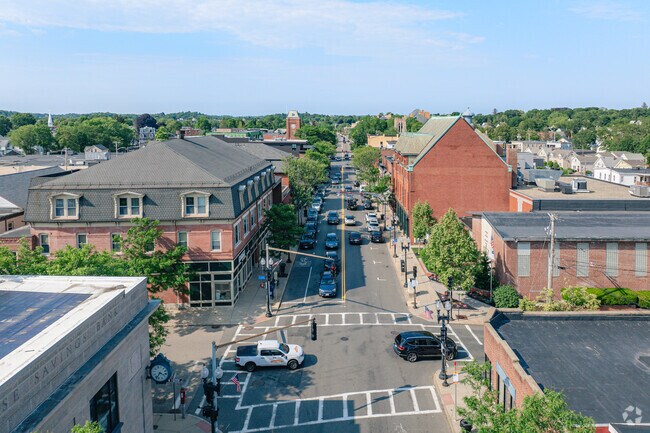 Main Street provides Horace Mann residents with a downtown area filled with an array of shops and restaurants.