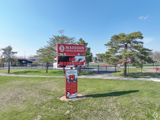 There are many grade levels within the same building here at Madison Junior High.