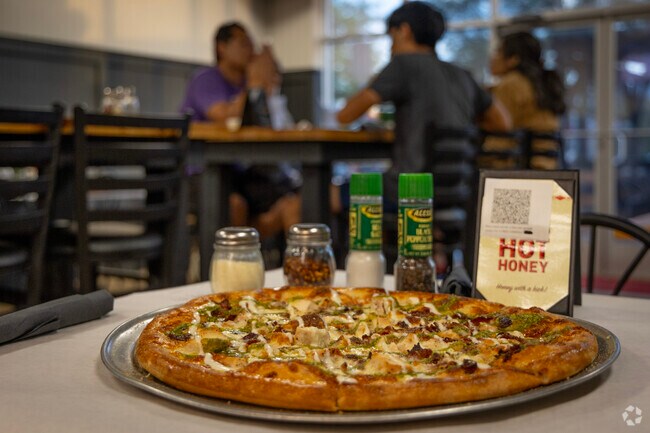 Johnny C's is a family friendly restaurant with inside and outside seating in K-Bar Ranch.