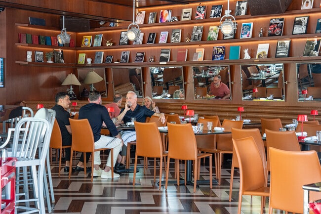 Neighborhood restaurants along Atlantic Avenue favor cozy, conversational dining.