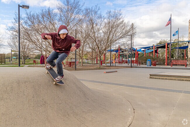 Perkins Road Community Park has a large skate park.