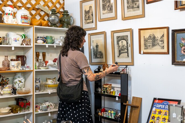 The Washburn Antique Mall is in Quinton Heights and offers a plethora of great finds.