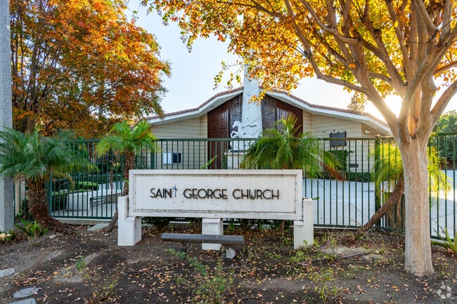 Saint George Church is one of many houses of worship in Ontario.