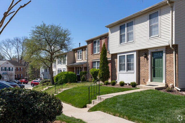 Homes with neatly manicured lawns are seen throughout the Shady Grove neighborhood.