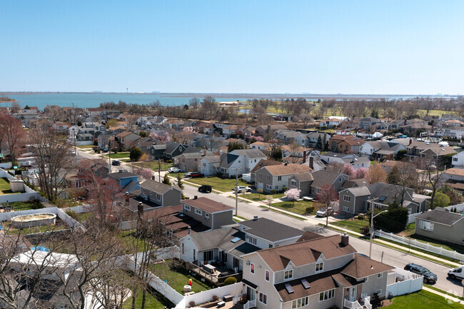 Large homes with fenced in backyards are common in Oceanside, some are even waterfront.