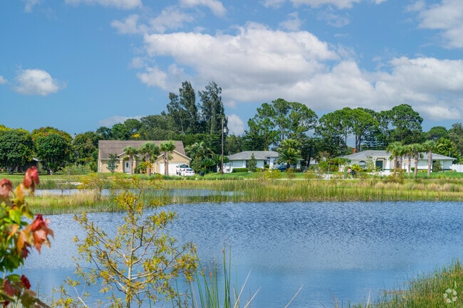 Northport Village offers homes along lush greenery and serene water views.
