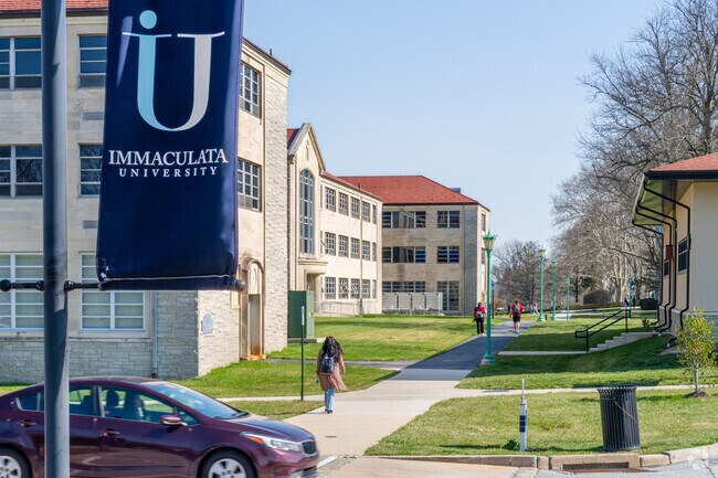 Immaculata University offers private Catholic education near East Whiteland.