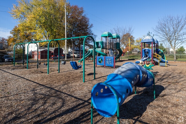 Kids can stay active at Lawn Avenue Park.