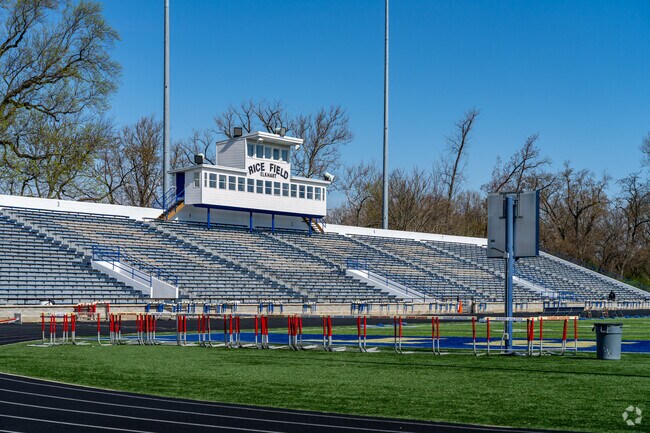 Games at Elkhart High School's Freshman Division attract large numbers of people in the fall.