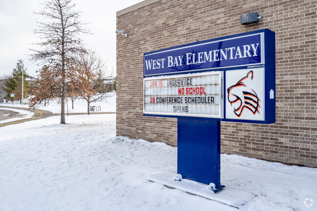 West Bay Elementary School students can walk just a few short minutes to school every day.