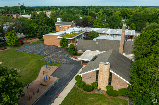 Lincoln School Aerial view