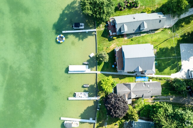 Enjoy direct water access with private docks, perfect for kayaking and boating