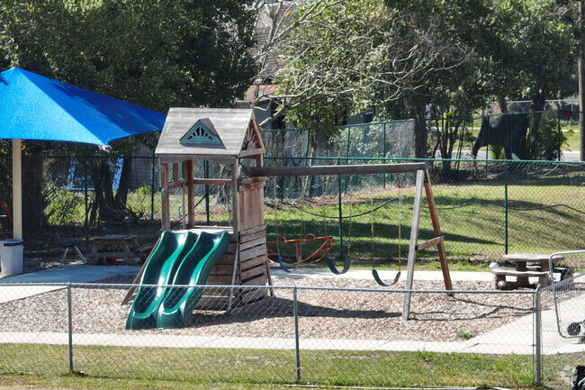 T.O.P. Academy offers a playground for their DeLand area students.