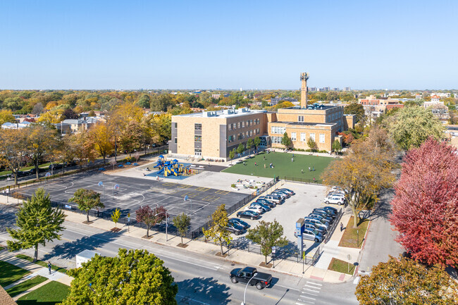 Jamieson Elementary is a Chicago Public School with above average rankings.