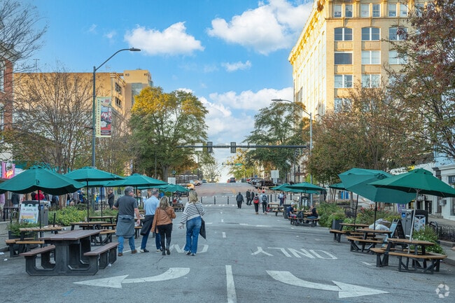 Milledge Avenue Historic District is a short walk or drive to downtown Athens.