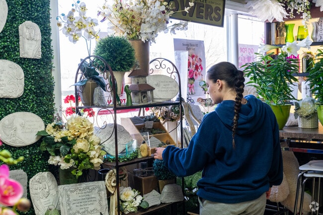 Get a beautiful bouquet at Strobbe's Flower Cart in St Joes.