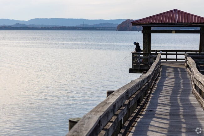 Booker T. Washington State Park in Harrison has great spots to fish.