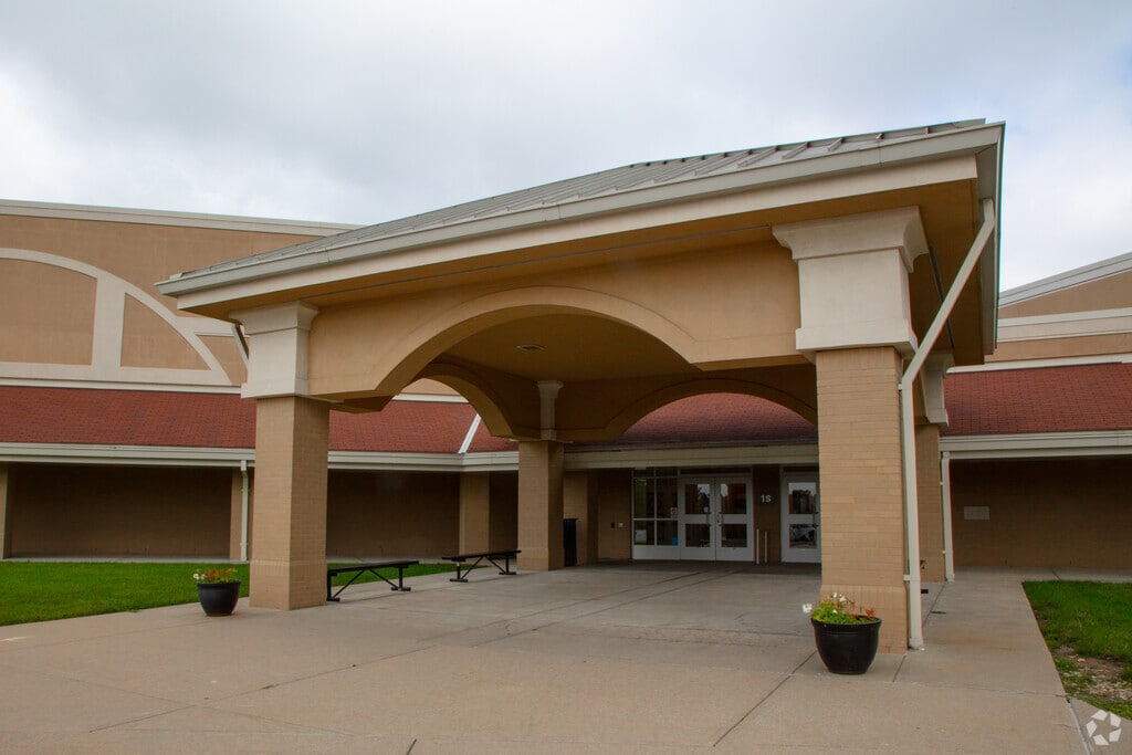 Arlington Elementary School building in South Emerson.